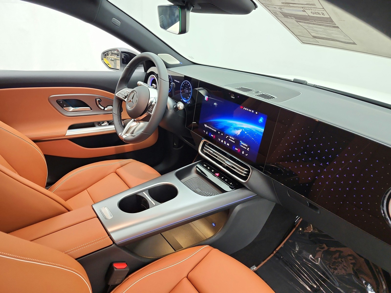 New 2027 Polar White Mercedes-Benz CLA 250+ Electric RWD image 13