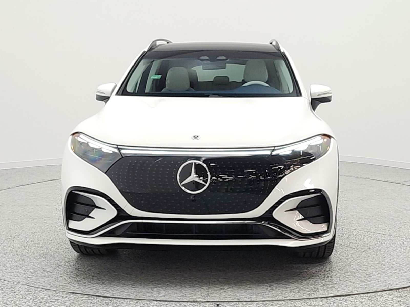 New 2026 Polar White Mercedes-Benz EQS 400 4MATIC® SUV image 2