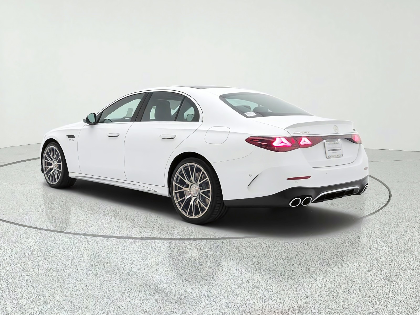 New 2027 MANUFAKTUR Moonlight White Magno Mercedes-Benz AMG® E 53 Hybrid Sedan image 7