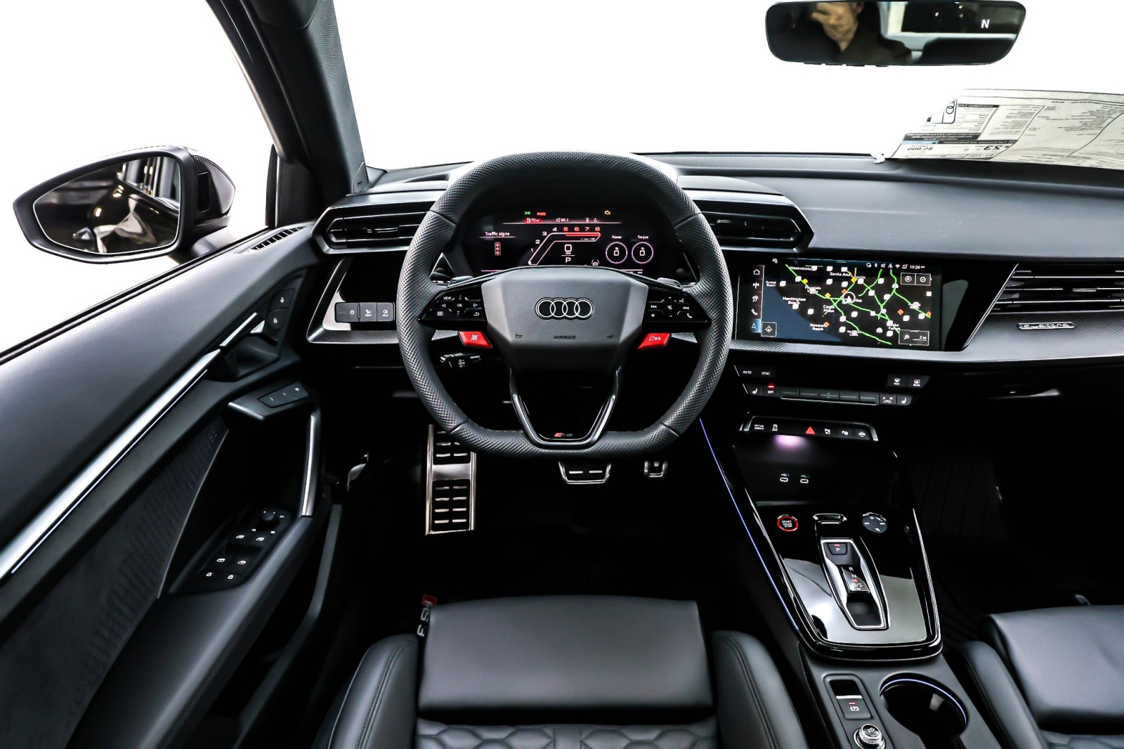 New 2026 Mythos Black Metallic Audi quattro image 4