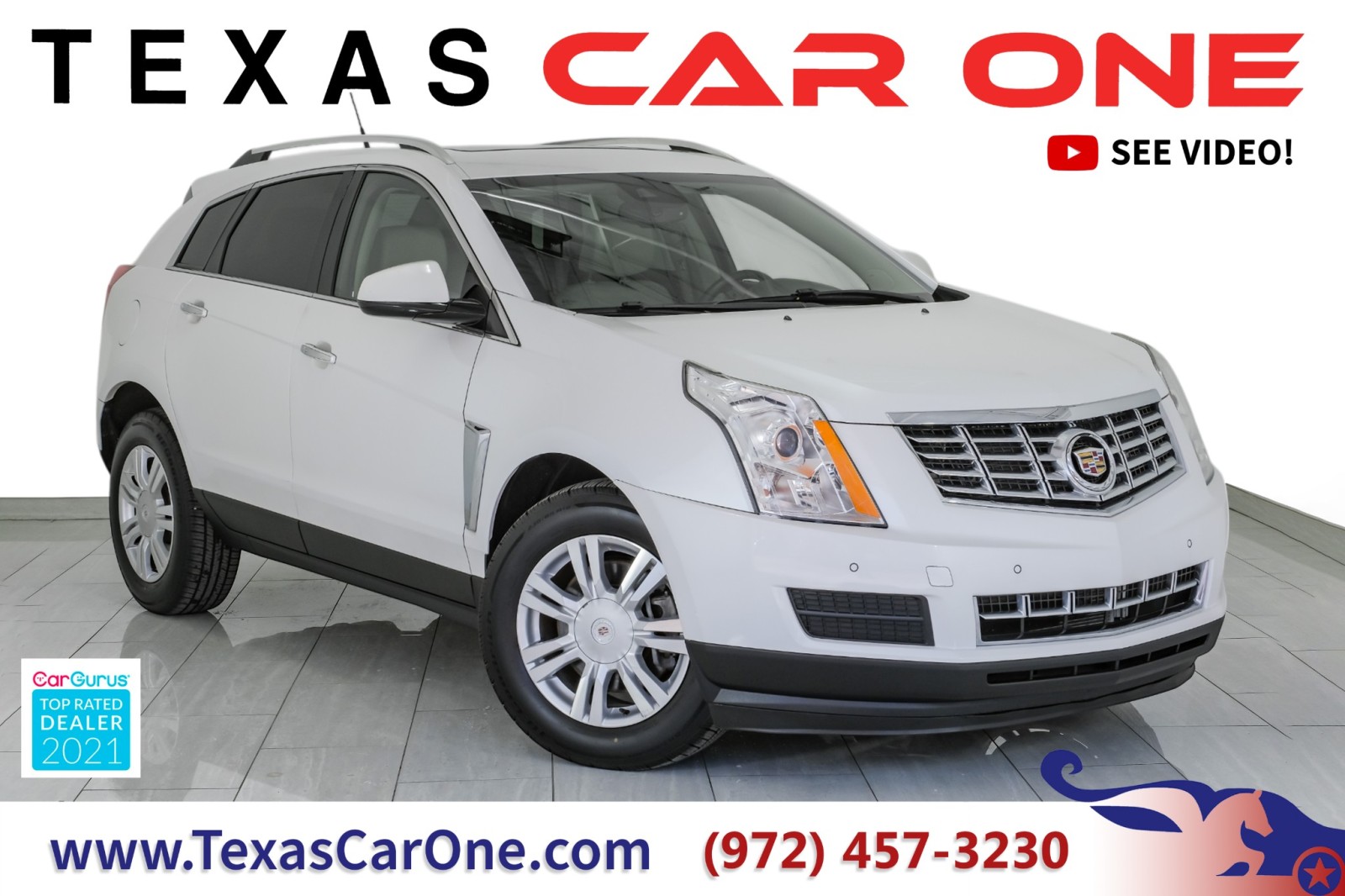 2014 Cadillac SRX LUXURY NAVIGATION PANORAMA LEATHER HEATED SEATS RE 1