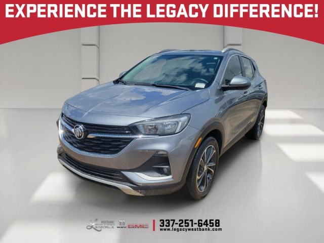 Gray (Satin Steel Metallic) 2021 Buick Encore GX Select FWD SUV / Crossover Front-Wheel Drive Automatic