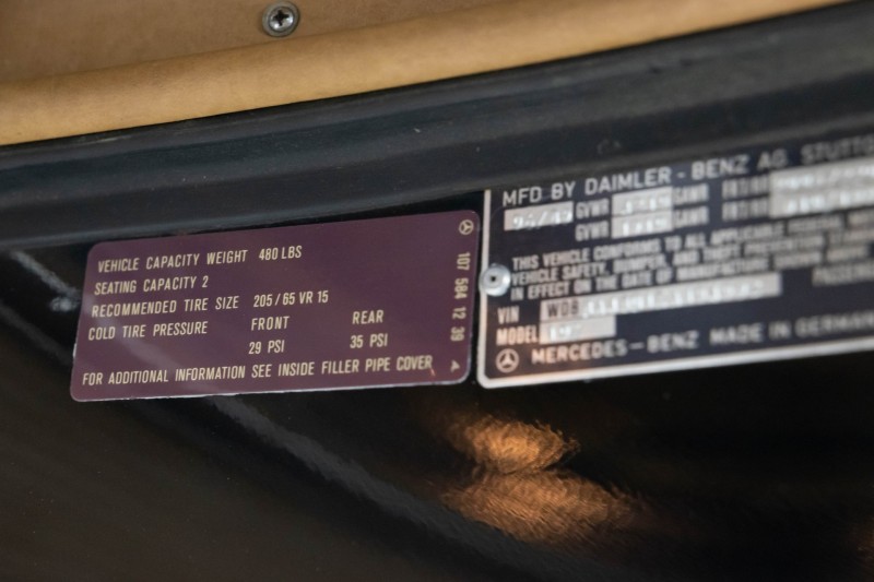 1989 Mercedes-Benz 560SL 560SL in , 