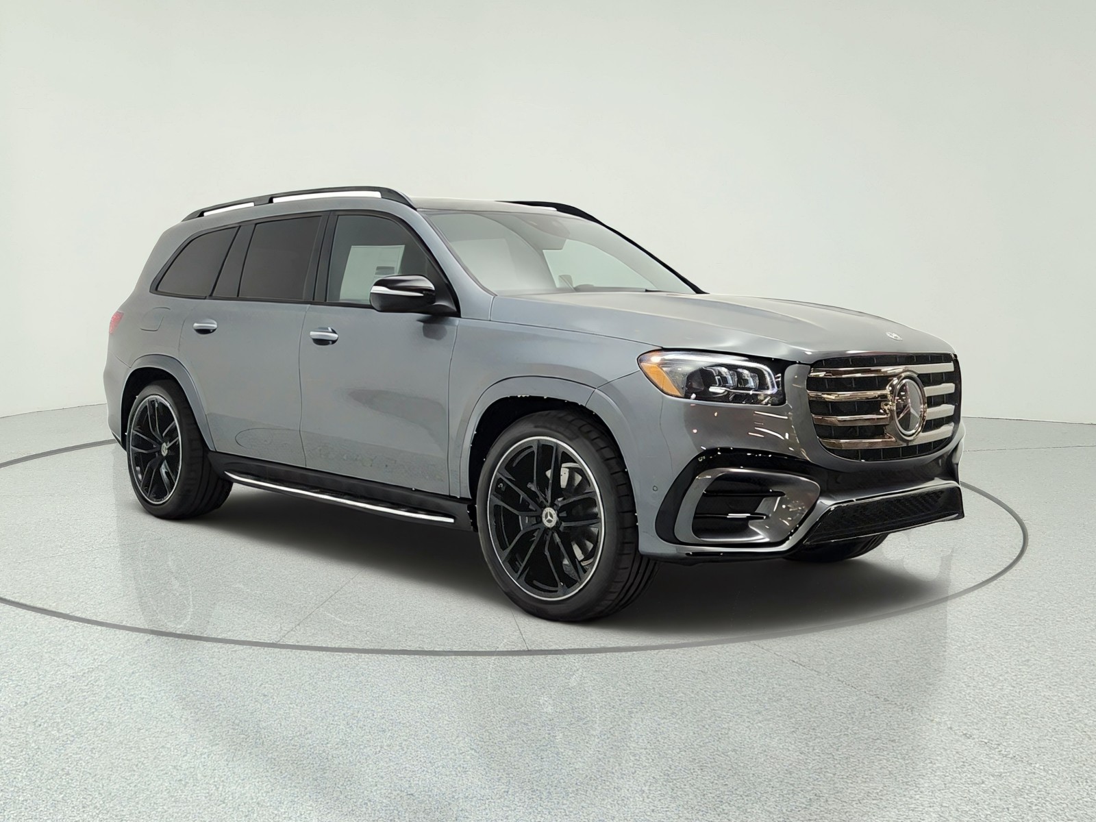 New 2026 Selenite Grey Metallic Mercedes-Benz GLS 450 4MATIC® SUV image 3