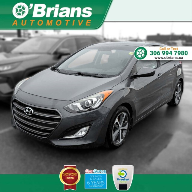 Gray 2017 Hyundai Elantra GT Hatchback  Automatic