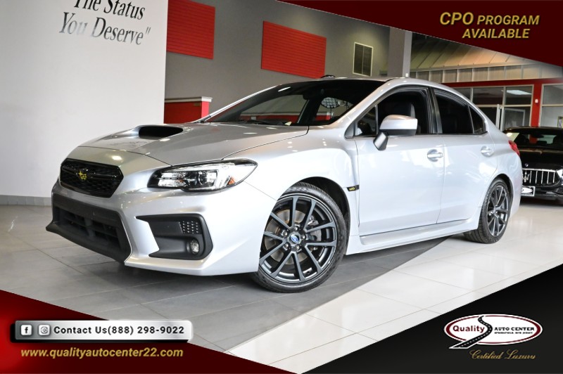 Ice Silver Metallic 2019 Subaru WRX Limited AWD Sedan All-Wheel Drive Manual