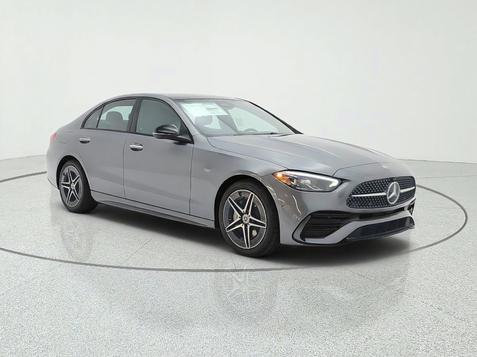 New 2026 Selenite Grey Metallic Mercedes-Benz C 300 Sedan image 3