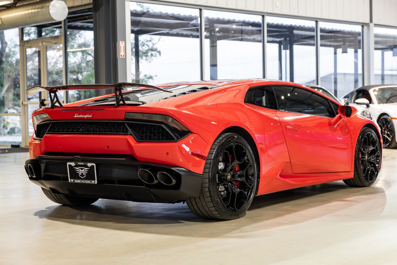 Used Car 2017 Lamborghini Huracan  - Giano Wheels - Rosso Mars Metallic - Transparent Engine Bonnet For Sale Under $220,000 In Boerne, Texas