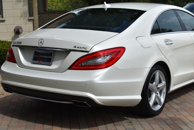 2012 Mercedes-Benz CLS-Class CLS550 4MATIC Premium 1 Pkg. Moonroof Leather Keyless GO Blind Spot Lane Assist Parktronic 18 Wheels MSRP $82,860 13