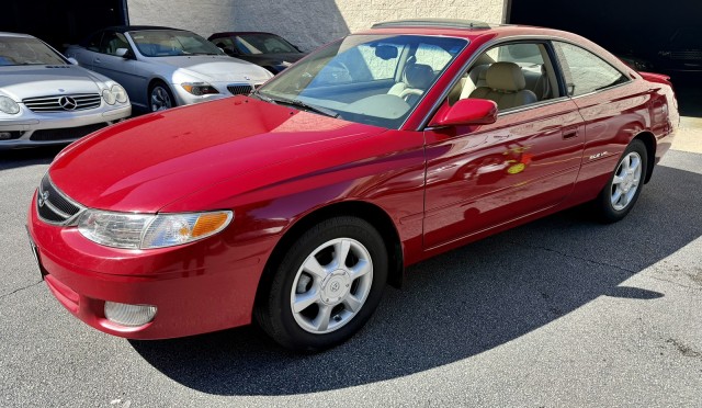 Red Flame Metallic 2000 Toyota Camry Solara Coupe Front-Wheel Drive Automatic