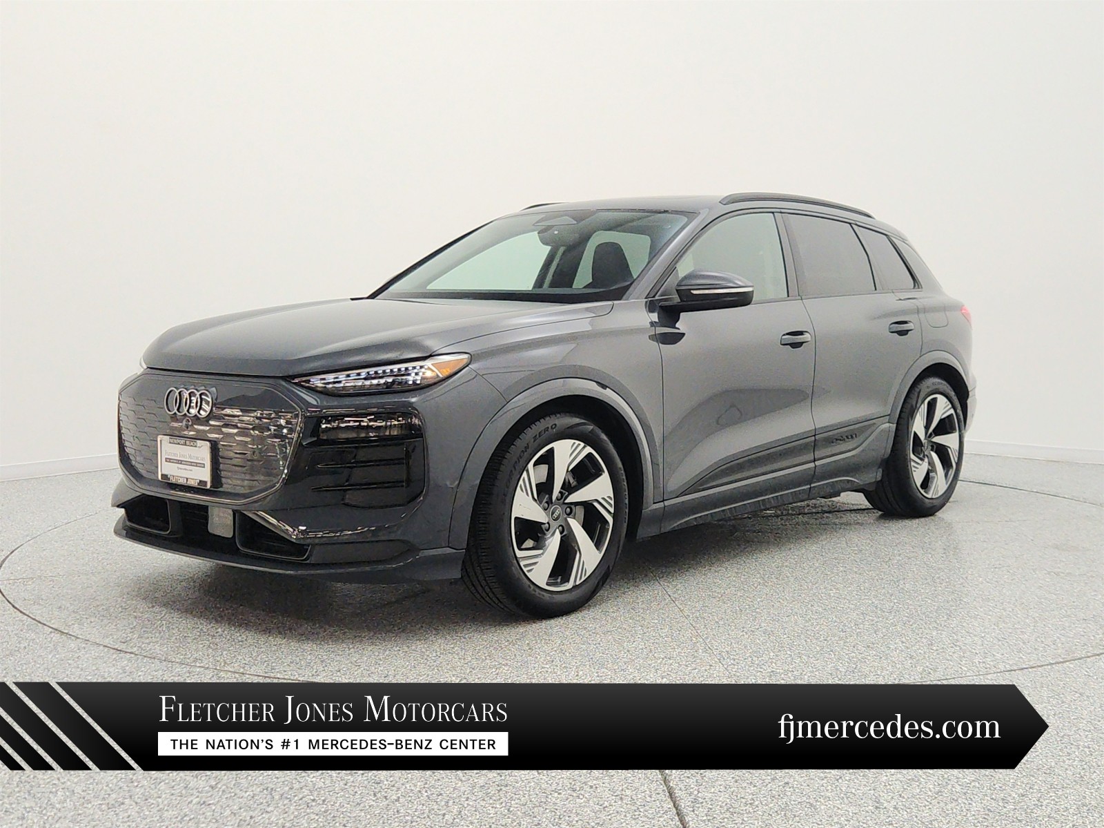 Magnet Gray 2025 Audi Q6 e-tron SUV / Crossover All-Wheel Drive Automatic