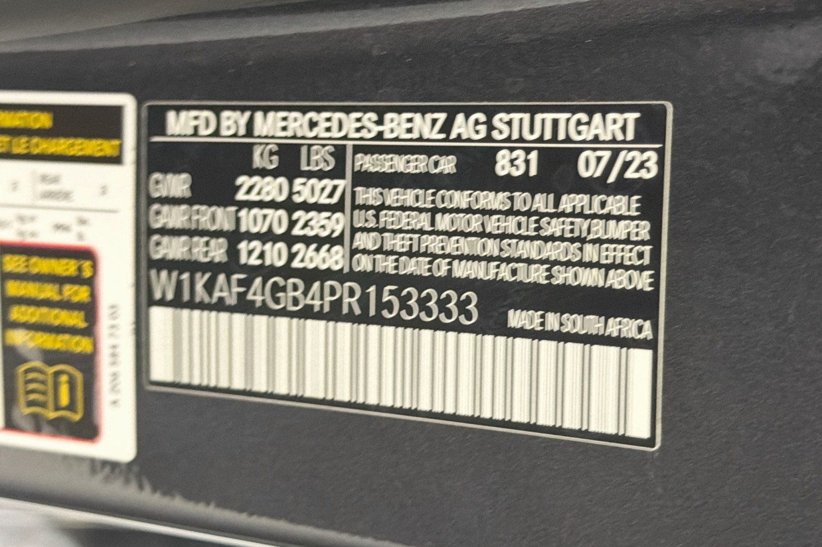 Certified Used 2023 Graphite Grey Metallic Mercedes-Benz 300 image 27
