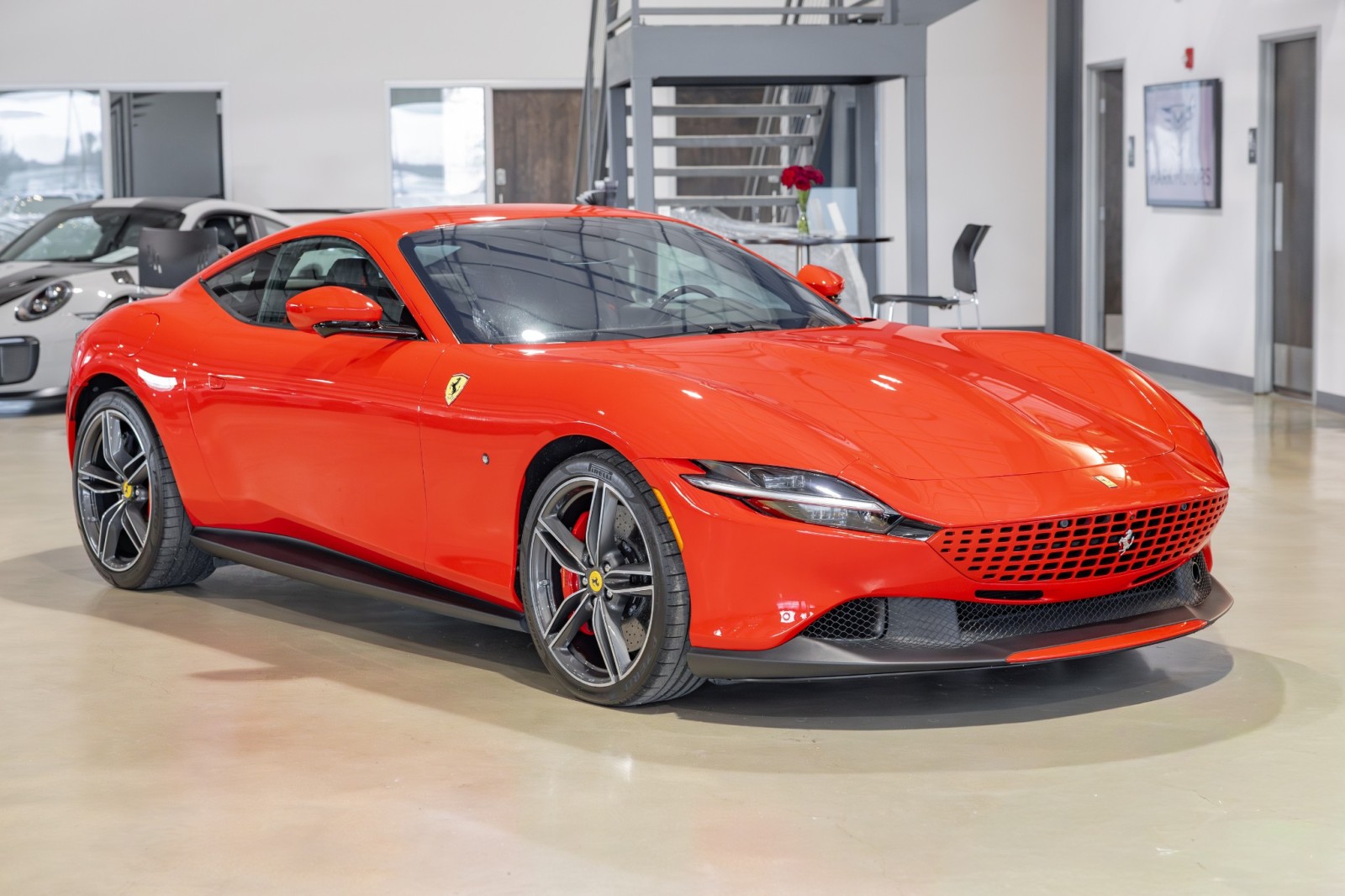 Used Car 2021 Ferrari Roma  - Passenger Display - Rosso Scuderia - $280,143 Msrp - Full Car Ppf For Sale Under $200,000 In Boerne, Texas
