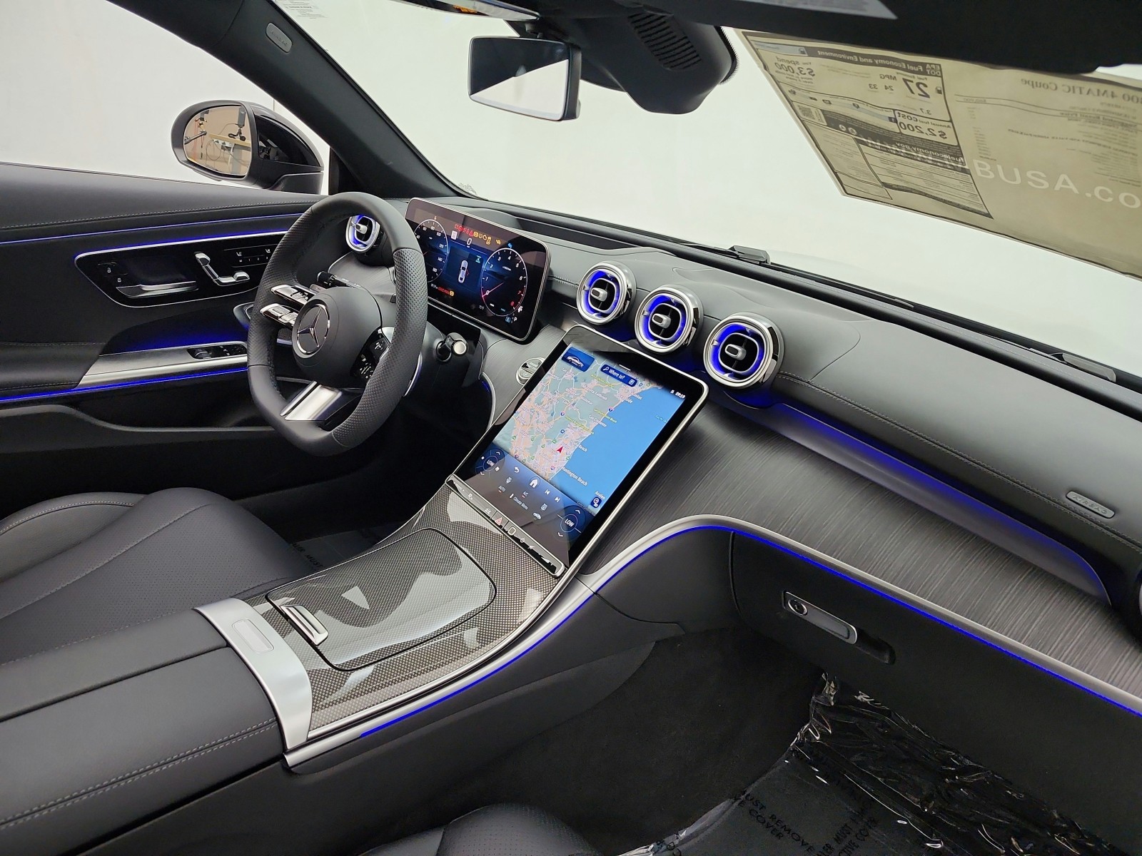 New 2027 MANUFAKTUR Alpine Grey Metallic Mercedes-Benz CLE 300 4MATIC® Coupe image 13