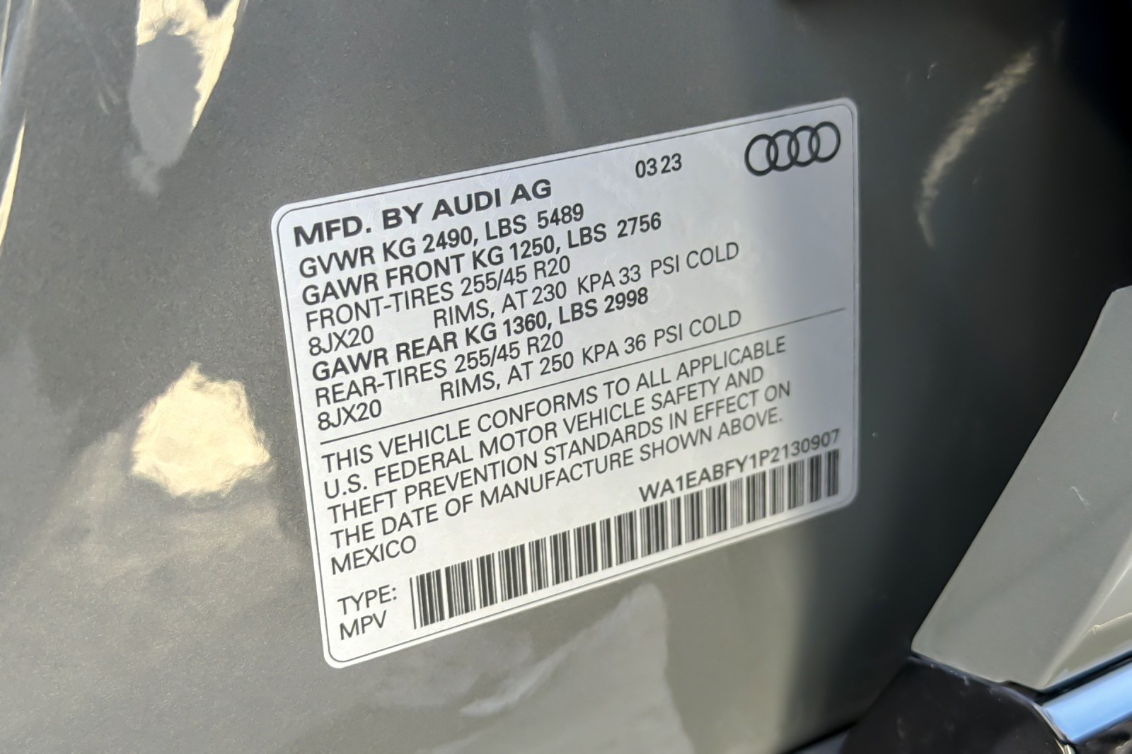 Used 2023 Chronos Gray Metallic Audi S line Premium Plus 45 TFSI quattro image 27