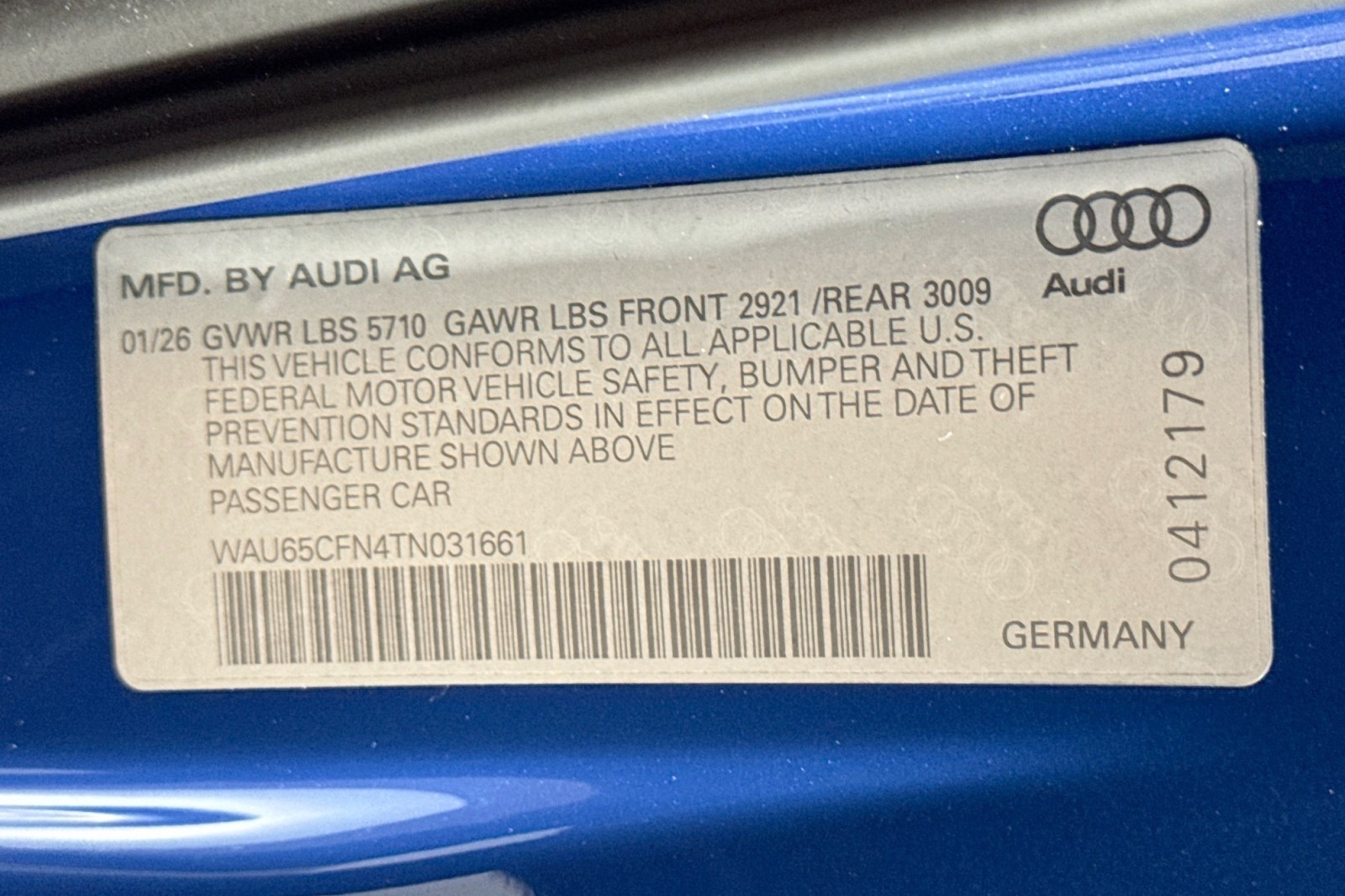 New 2026 ASCARI BLUE Audi Prestige quattro image 28