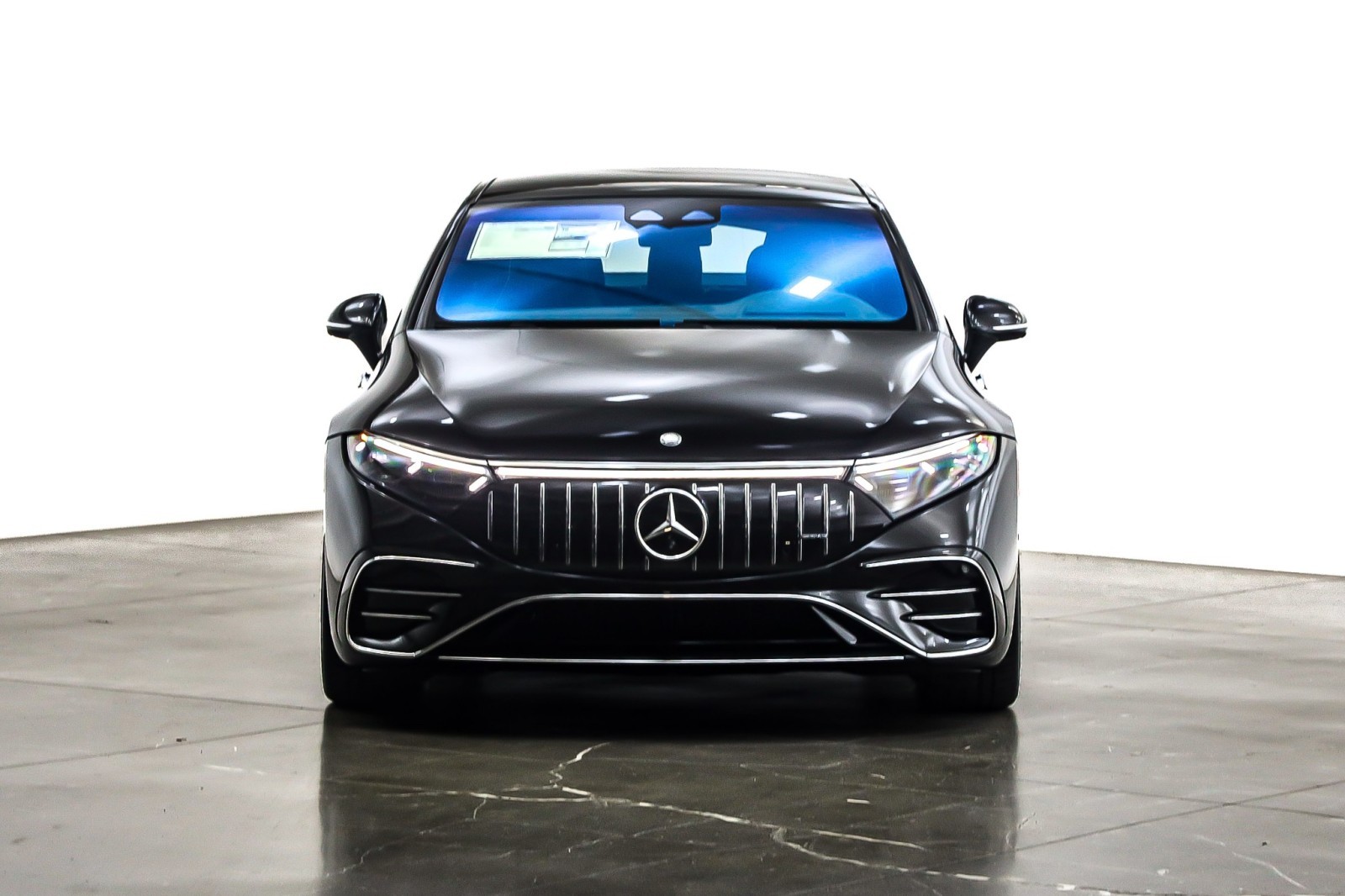 New 2025 Obsidian Black Metallic Mercedes-Benz AMG® EQS image 2
