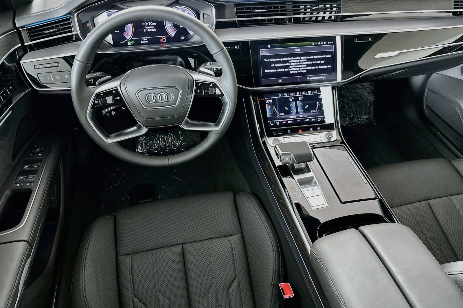 New 2027 Mythos Black Metallic Audi L Quattro image 5