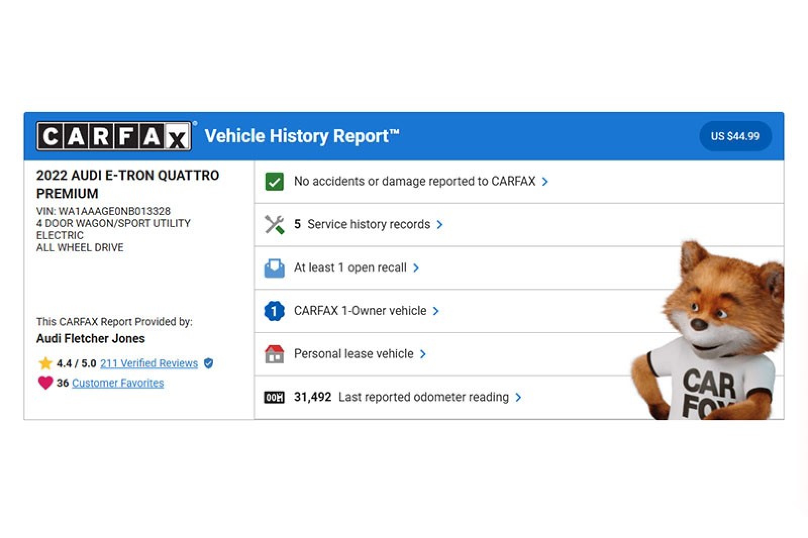 Used 2022 Audi e-tron Premium with VIN WA1AAAGE0NB013328 for sale in Long Beach, CA