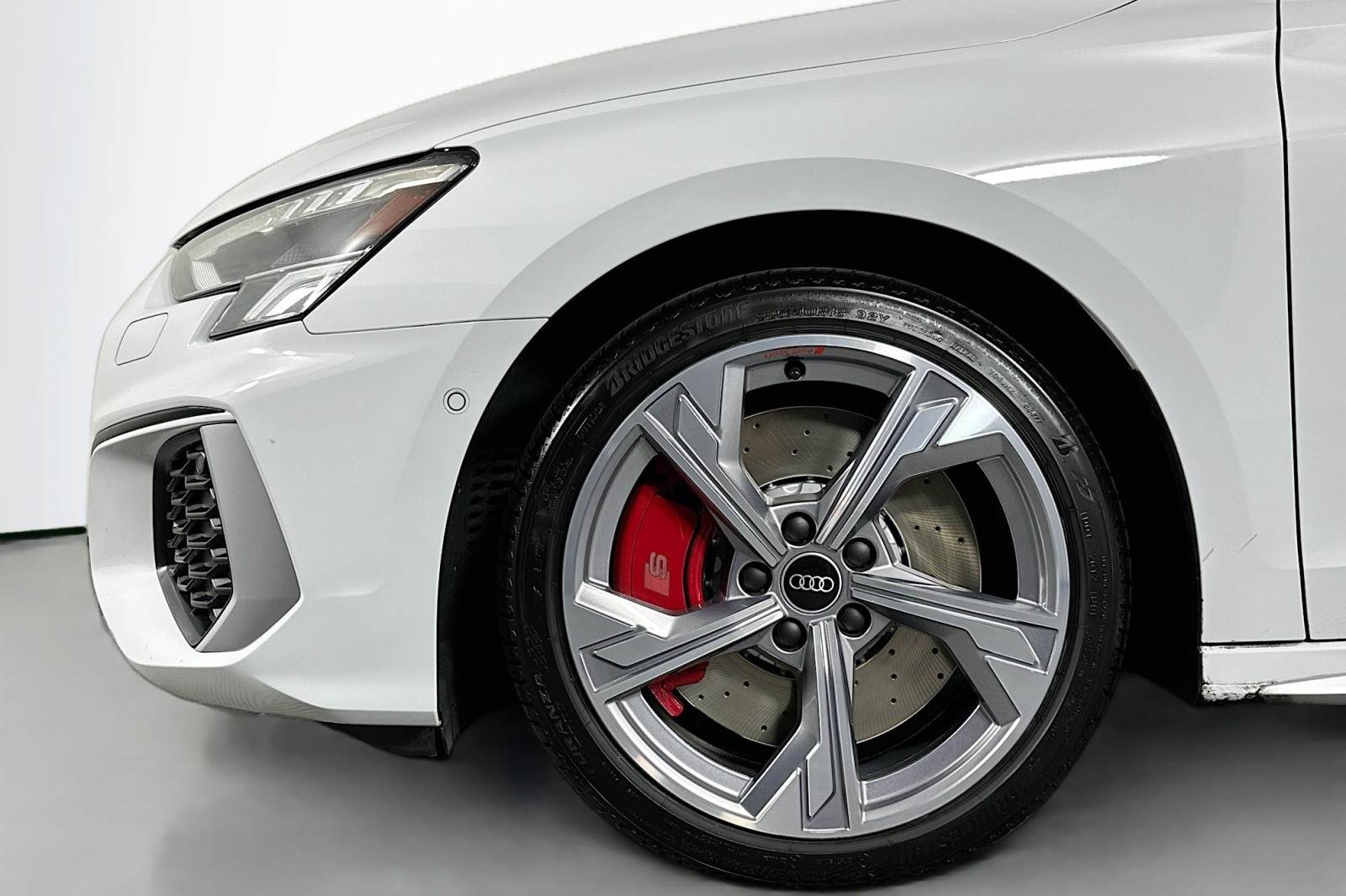 Used 2023 Glacier White Metallic Audi Premium Plus image 12