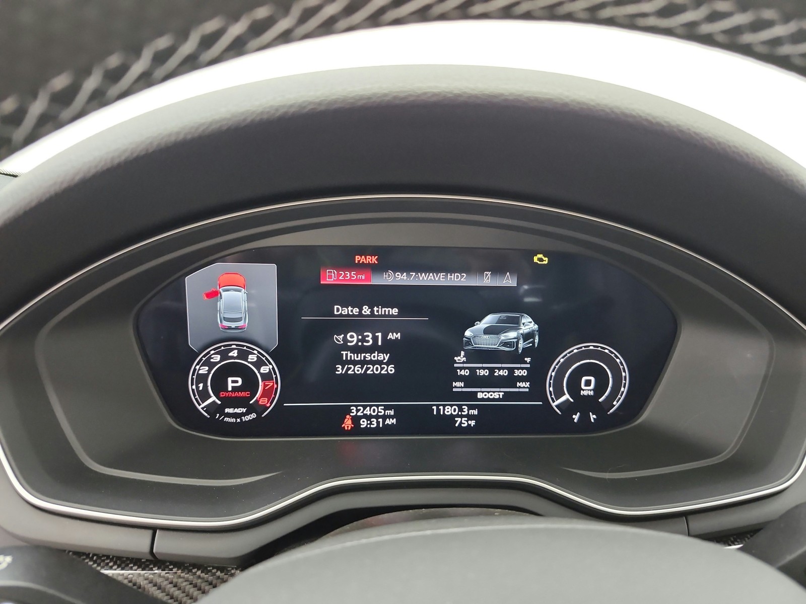 Used 2023 Daytona Gray Pearl Effect Audi 2.9 TFSI quattro image 12