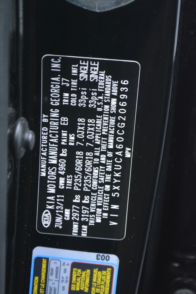 Used 2012 Kia Sorento EX SUV for sale in Geneva NY