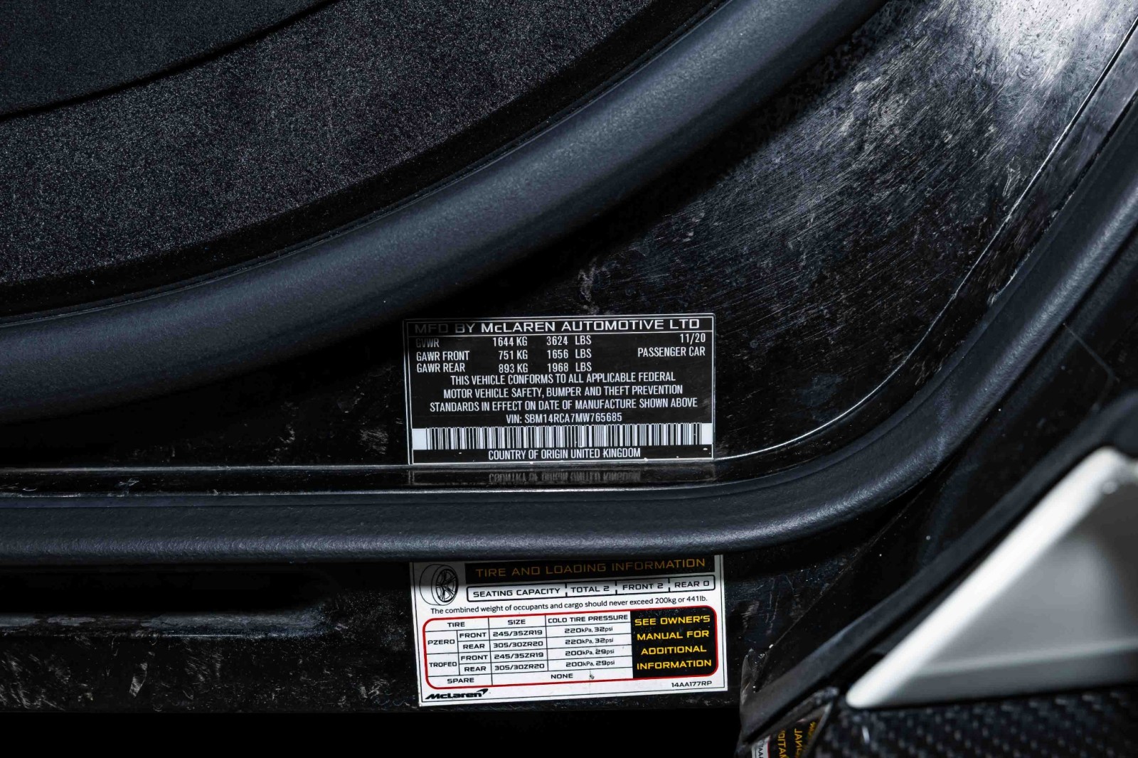 Used Car 2021 Mclaren 765lt  For Sale Under $450,000 In Boerne, Texas