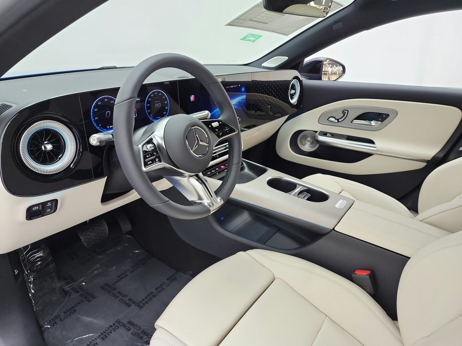 New 2027 Sky Blue Metallic Mercedes-Benz CLA 250+ Electric RWD image 10