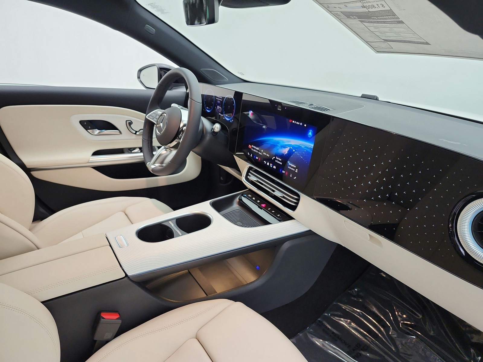 New 2027 Polar White Mercedes-Benz CLA 220 Hybrid FWD image 15