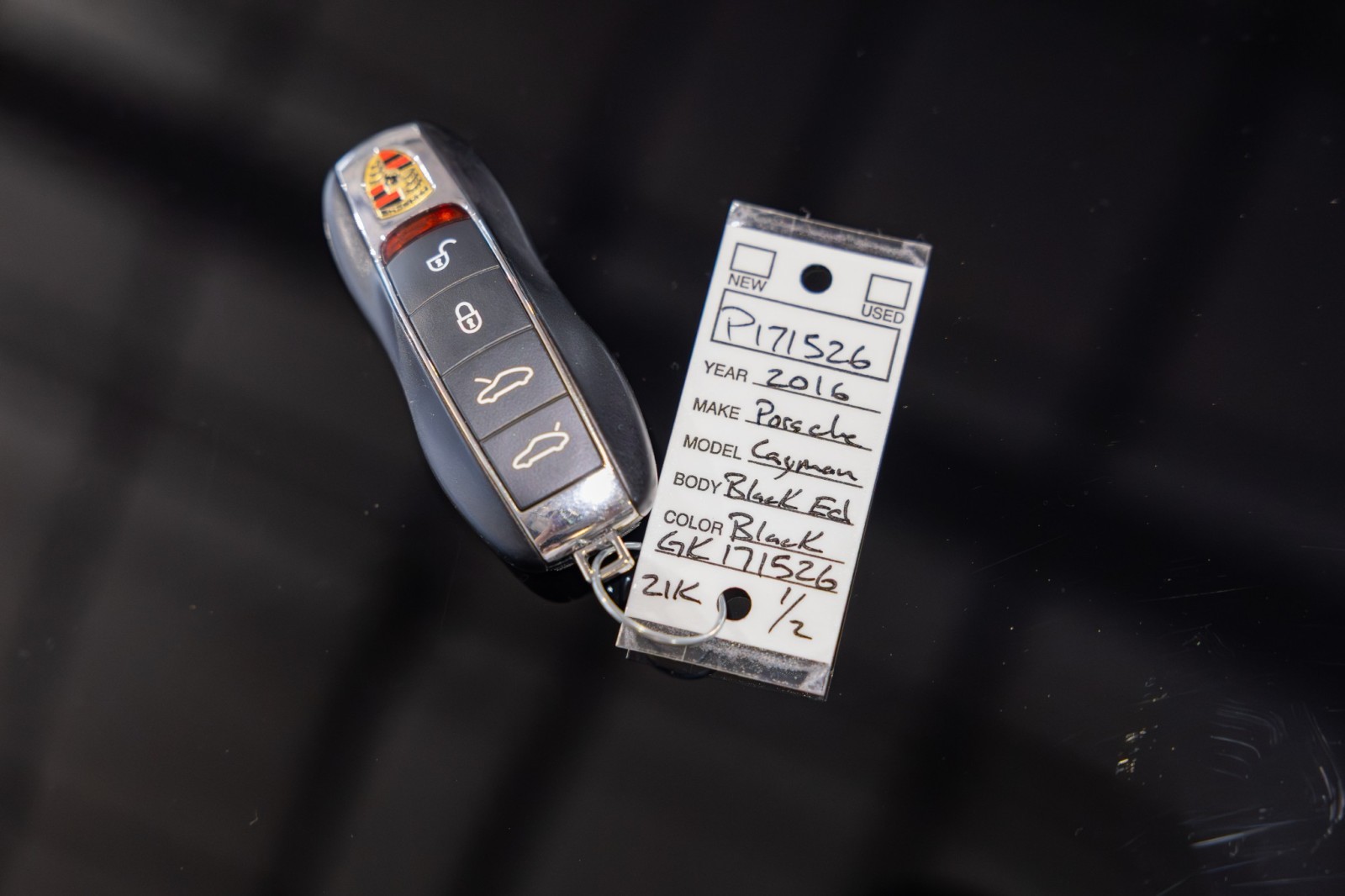 Used Car 2016 Porsche Cayman  Black Edition For Sale Under $60,000 In Boerne, Texas