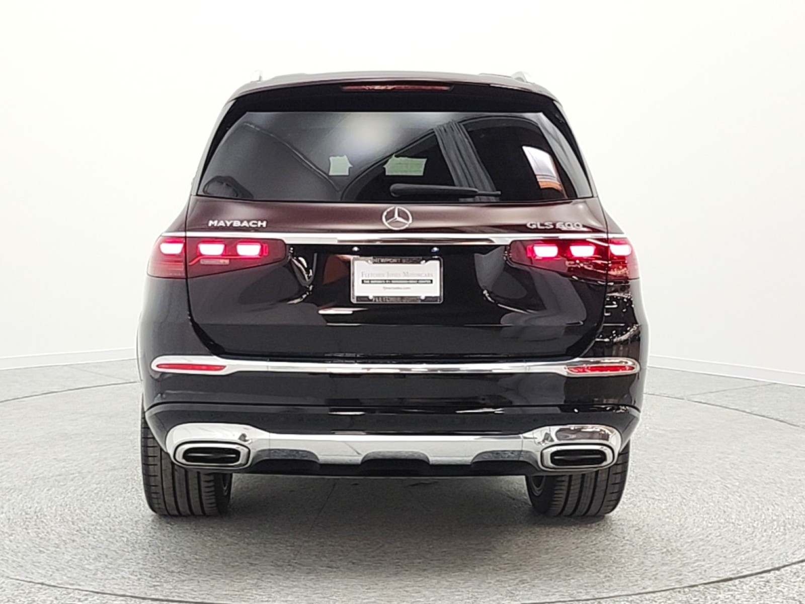 Certified Used 2024 Obsidian Black/Rubelite Red Mercedes-Benz Maybach GLS 600 4MATIC® SUV image 6