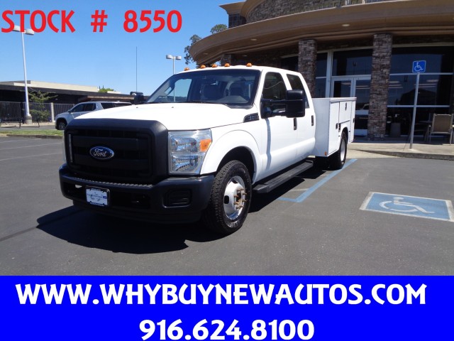2016 Ford F350 Utility ~ Crew Cab ~ Dually ~ Only 49K Miles!