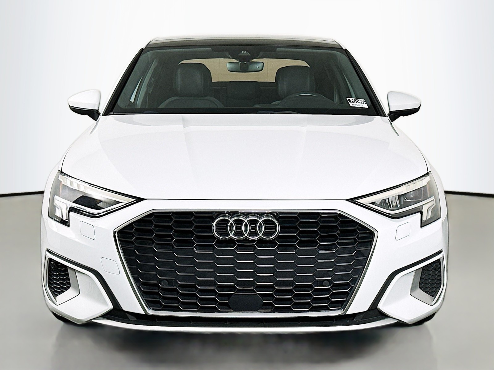Used 2023 Glacier White Metallic Audi Premium Plus image 2
