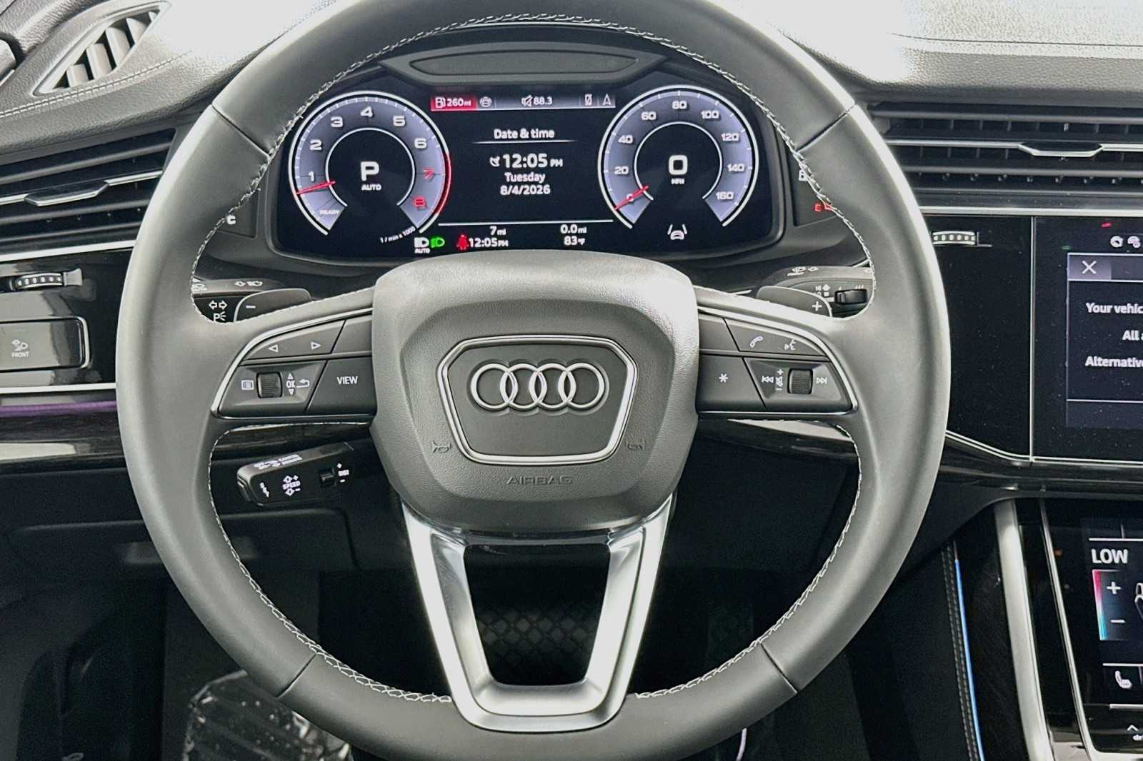 New 2026 Mythos Black Metallic Audi Premium Plus image 18