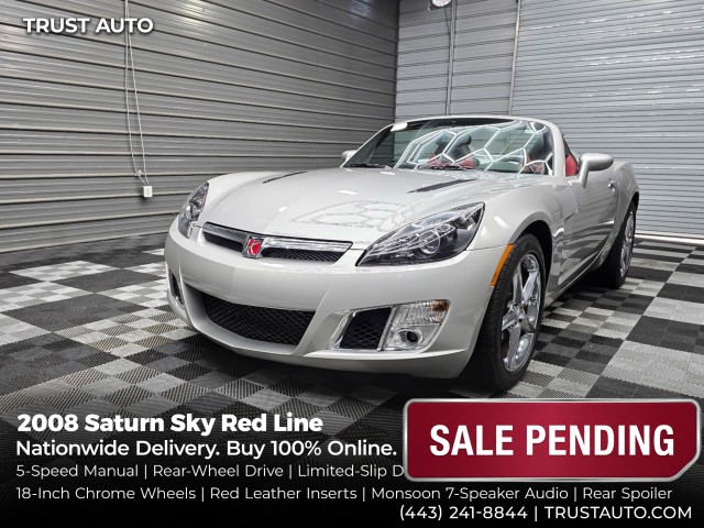 2008 Saturn Sky Red Line