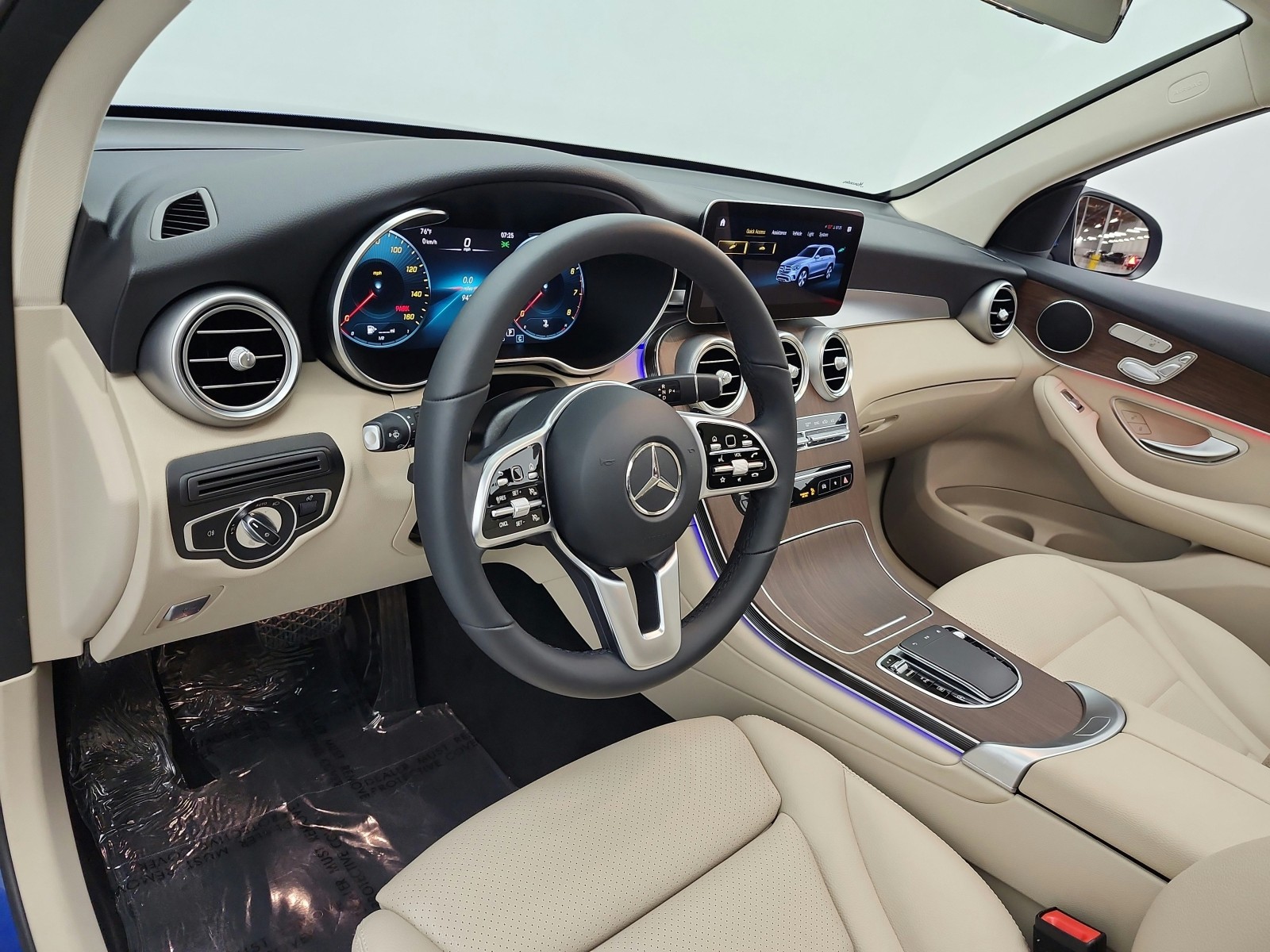 Used 2022 Starling Blue Metallic Mercedes-Benz GLC 300 SUV image 9