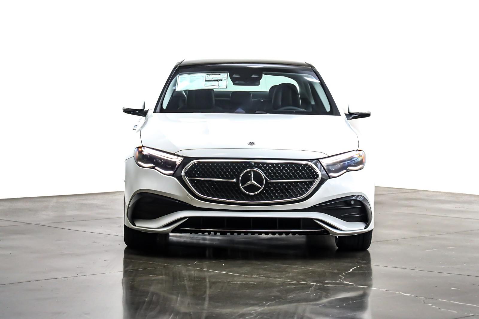 New 2025 Polar White Mercedes-Benz E 350 image 2