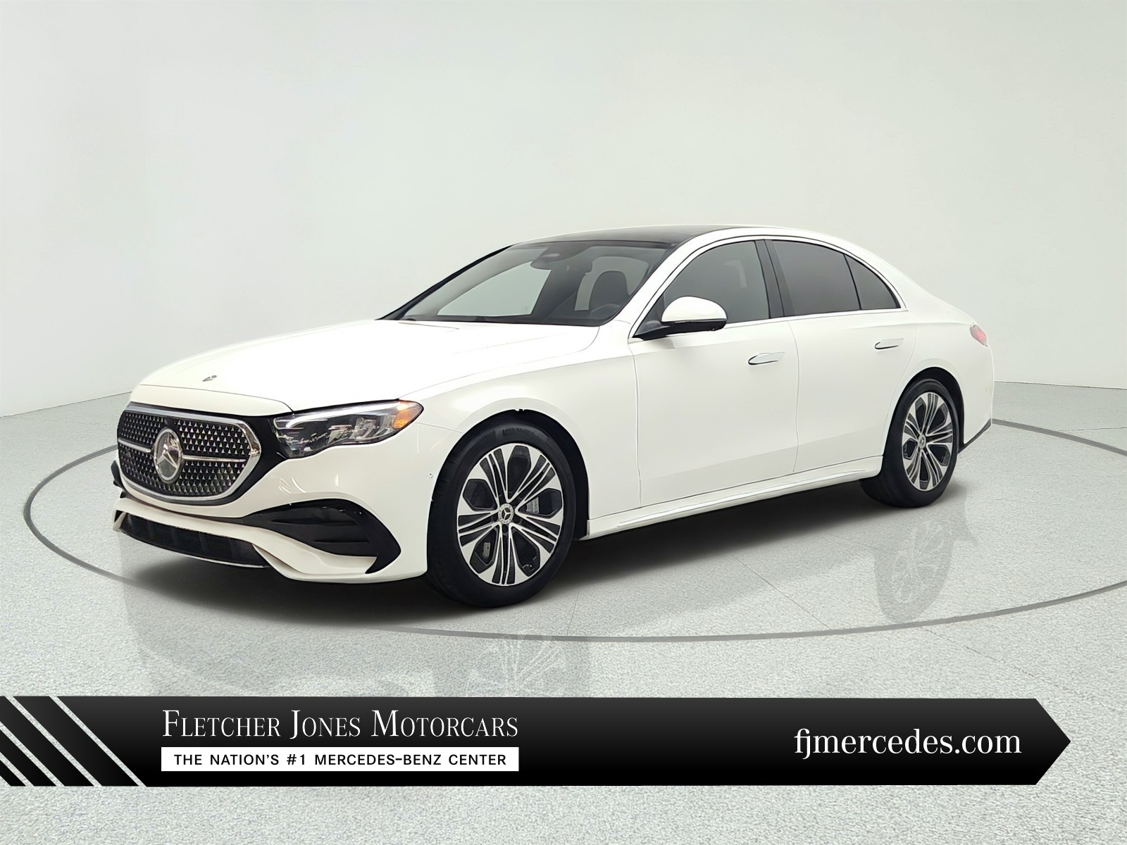 Polar White 2026 Mercedes-Benz E-Class Sedan All-Wheel Drive Automatic