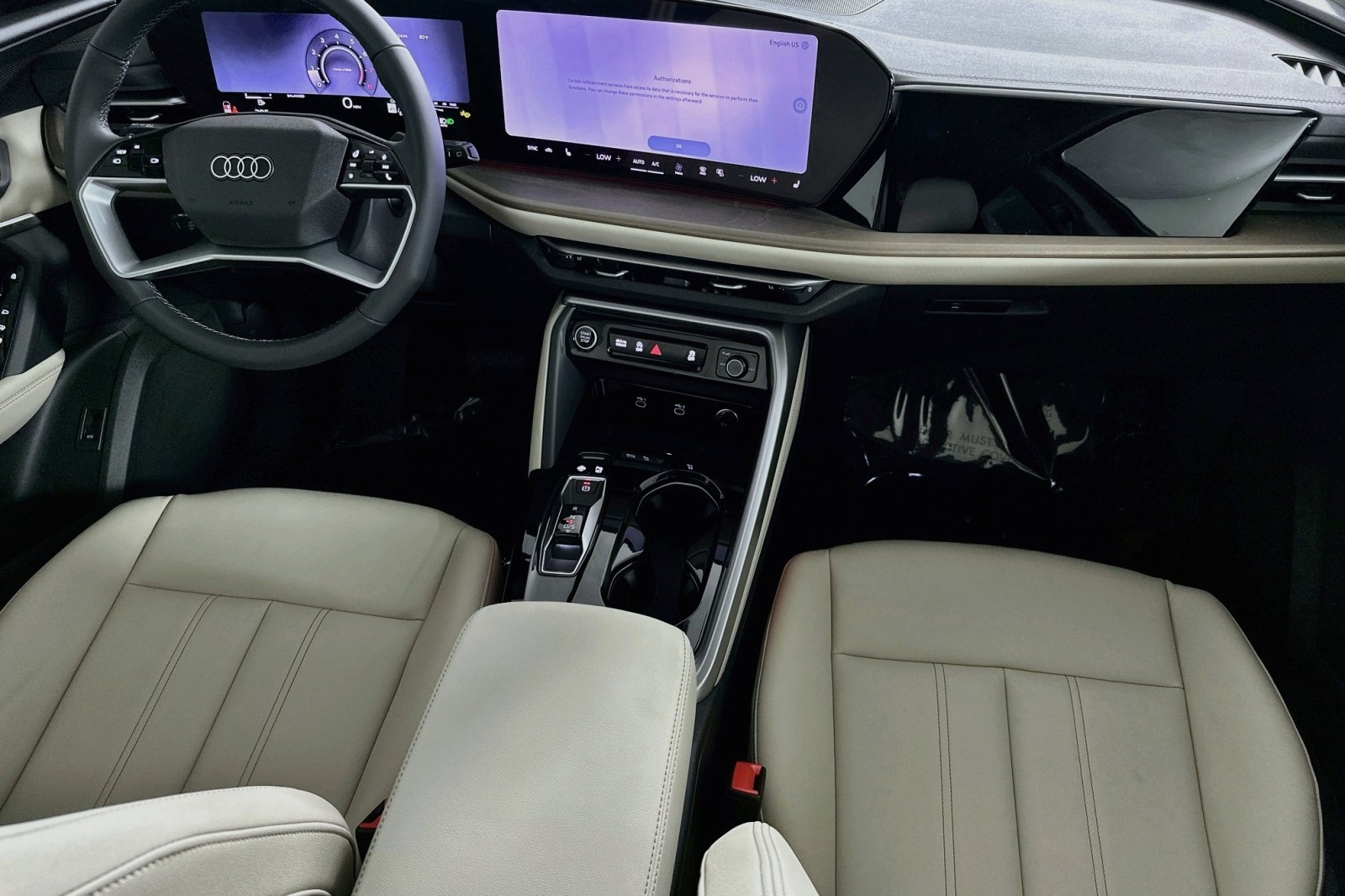 New 2026 Mythos Black Metallic Audi Premium Plus image 6