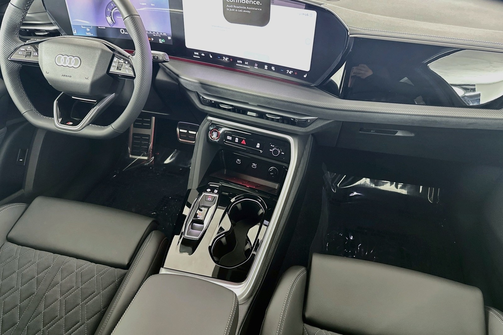 New 2026 Glacier White Metallic Audi Premium Plus image 6