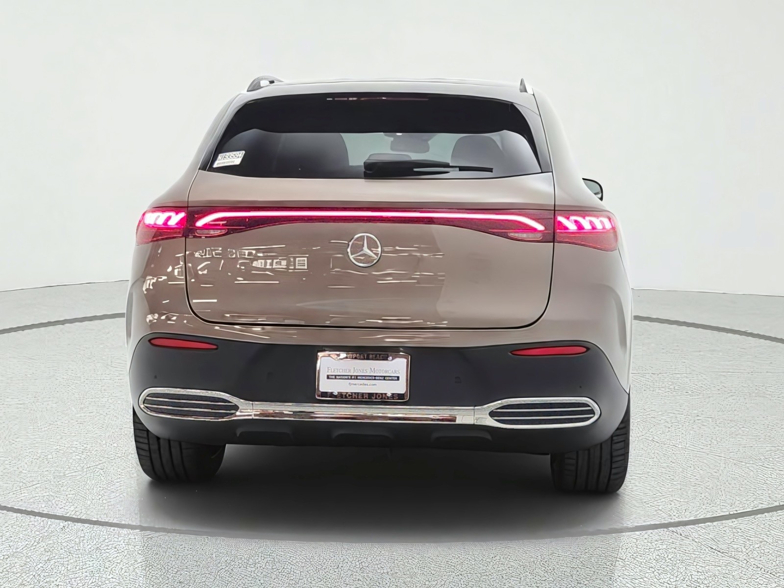 New 2027 Sonoran Brown Metallic Mercedes-Benz EQE 320+ SUV image 6