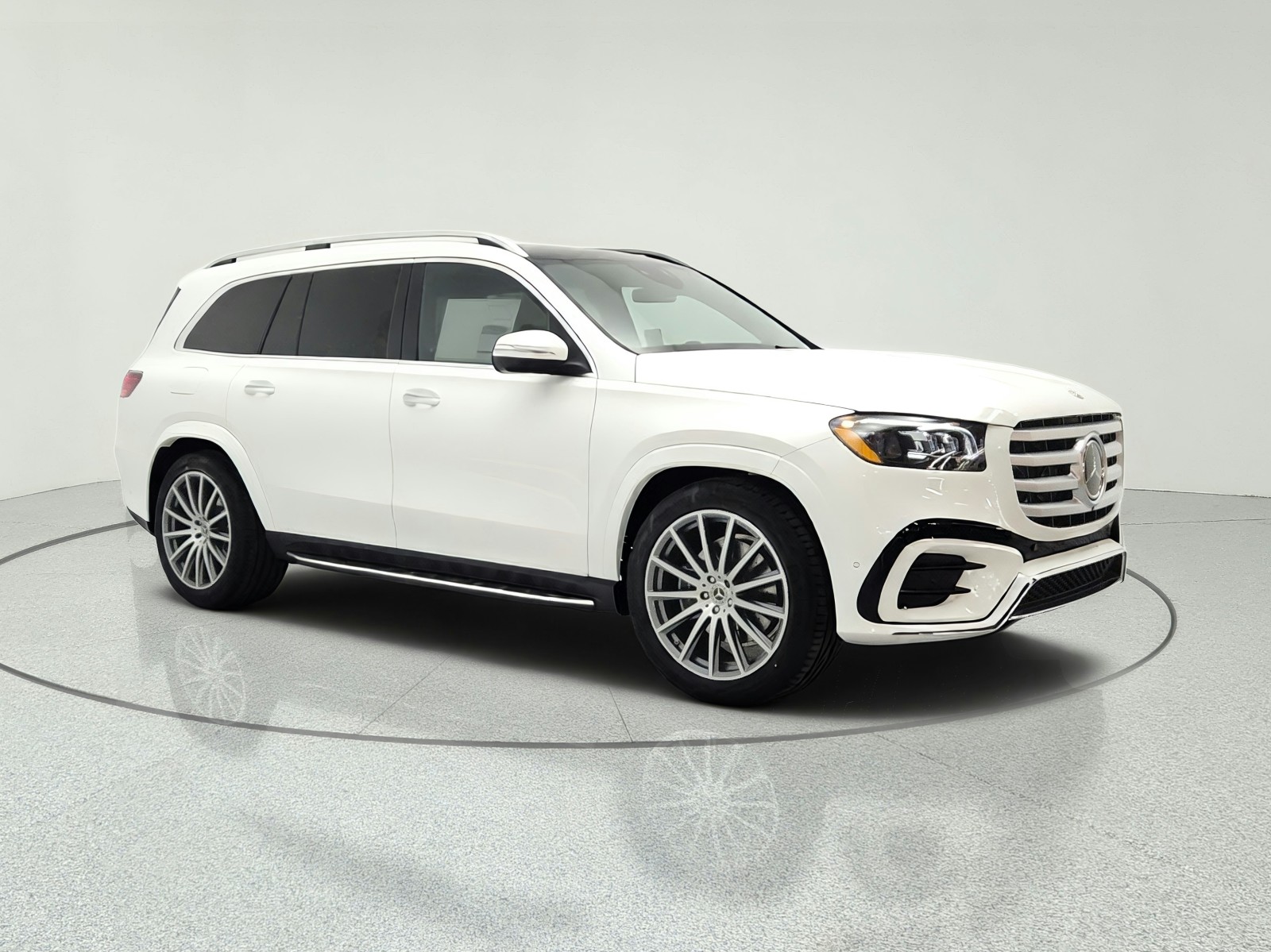 New 2026 Polar White Mercedes-Benz GLS 580 4MATIC® SUV image 3
