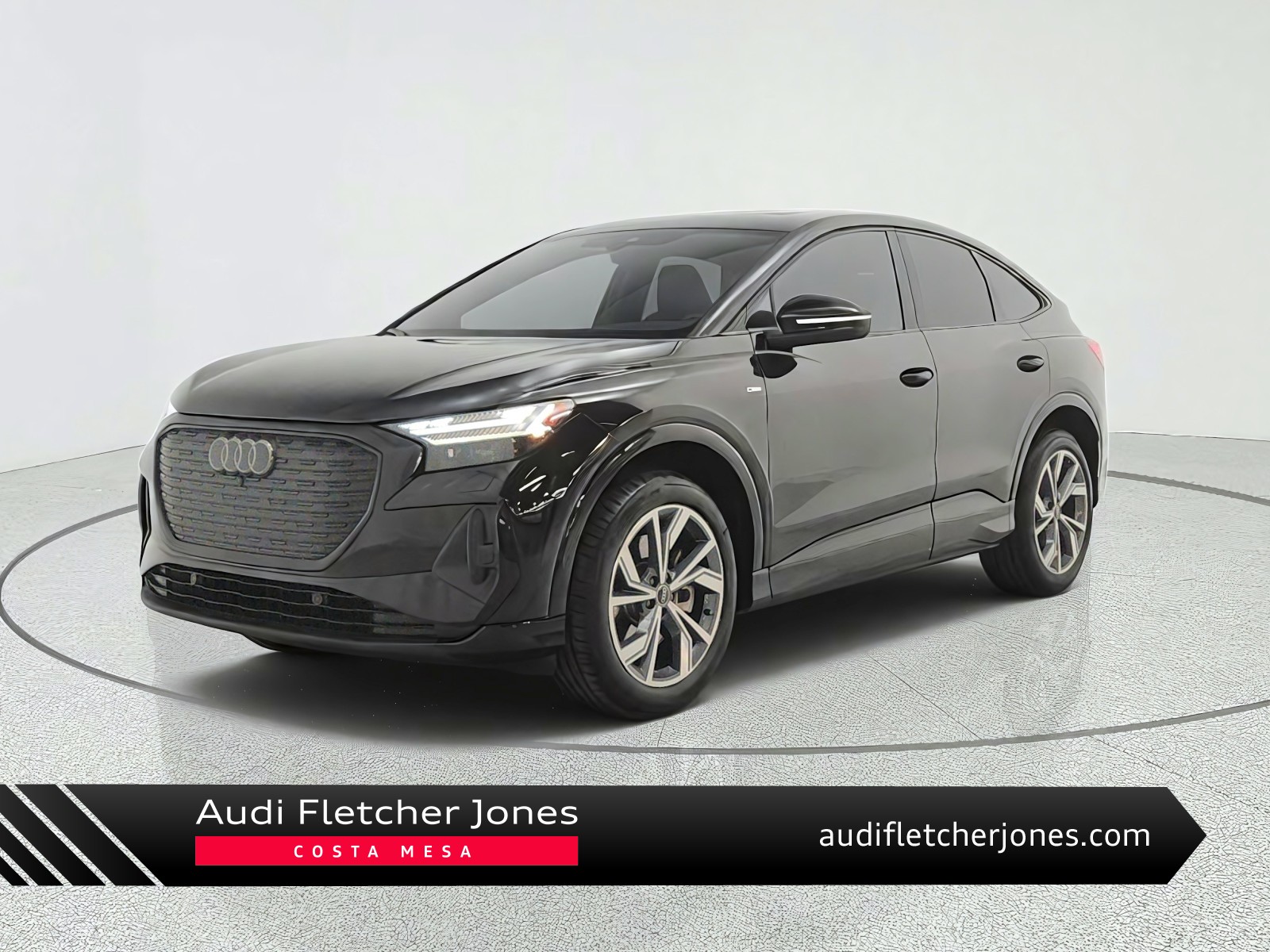 Mythos Black Metallic 2023 Audi Q4 e-tron Sportback Sedan All-Wheel Drive Automatic