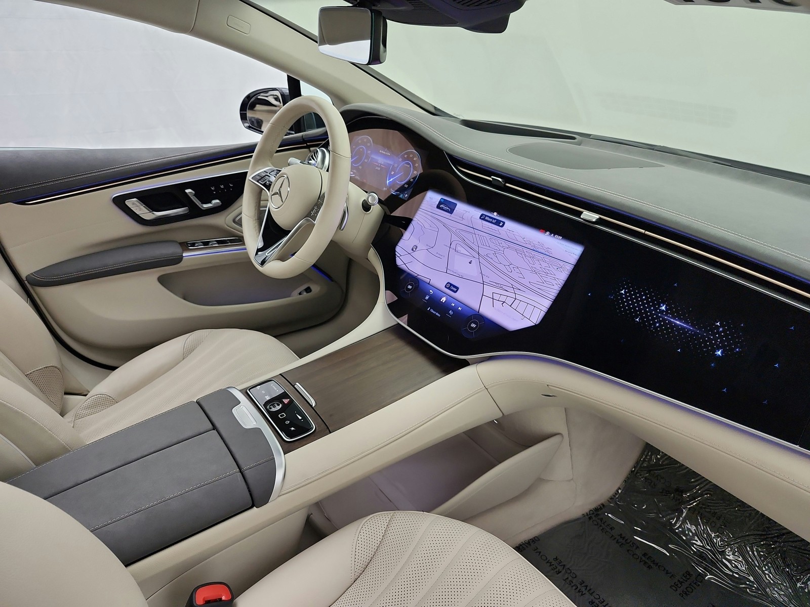 Used 2022 Graphite Grey Metallic Mercedes-Benz EQS 580 4MATIC® Sedan image 24