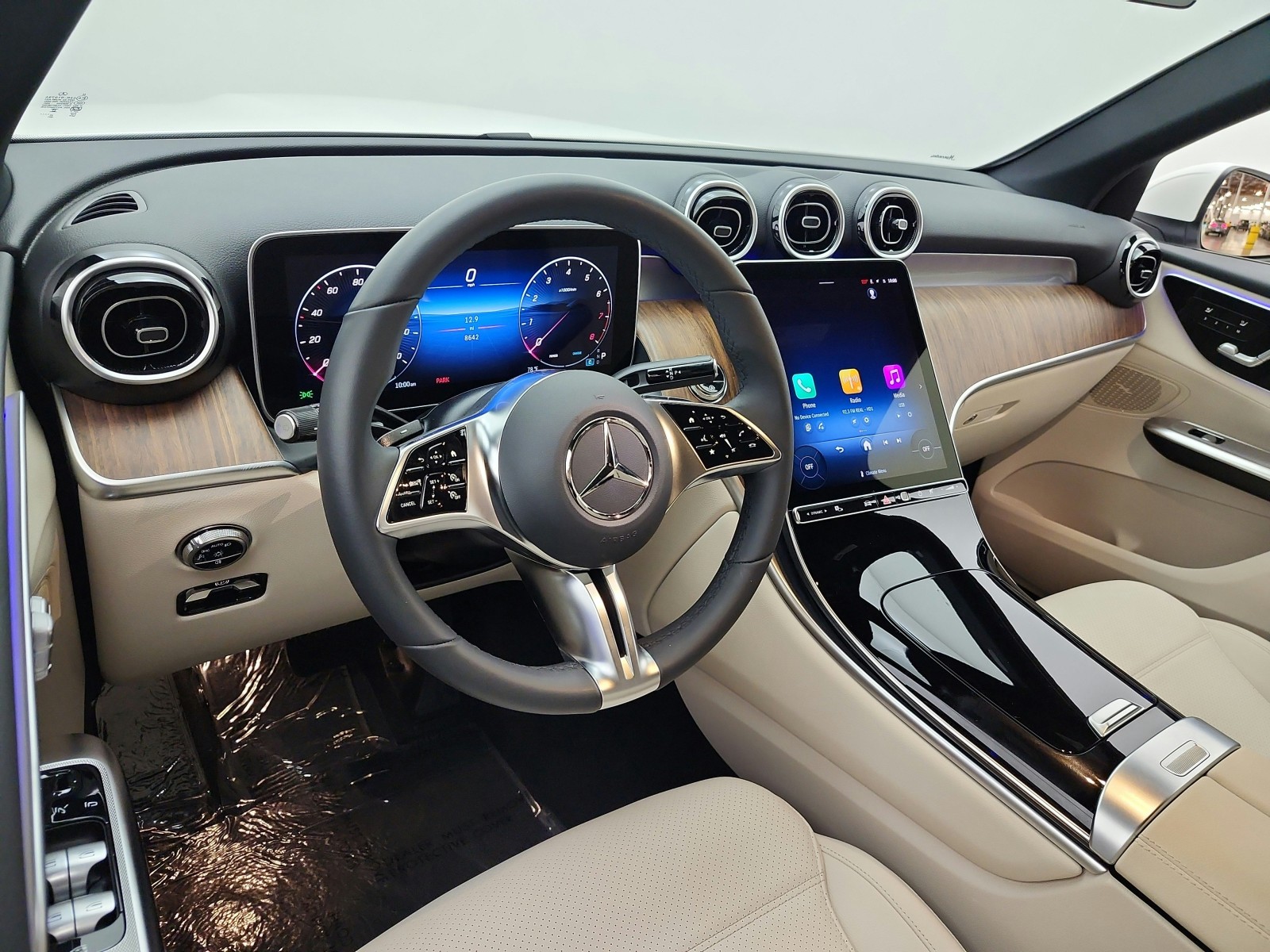 Certified Used 2026 Polar White Mercedes-Benz GLC 300 SUV image 14