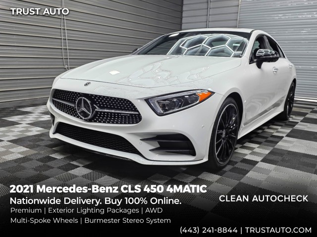  2021 Mercedes-Benz CLS Coupe All-Wheel Drive 9-Speed Automatic