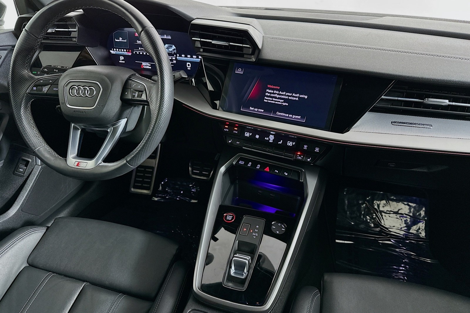 Used 2023 Glacier White Metallic Audi Premium Plus image 6