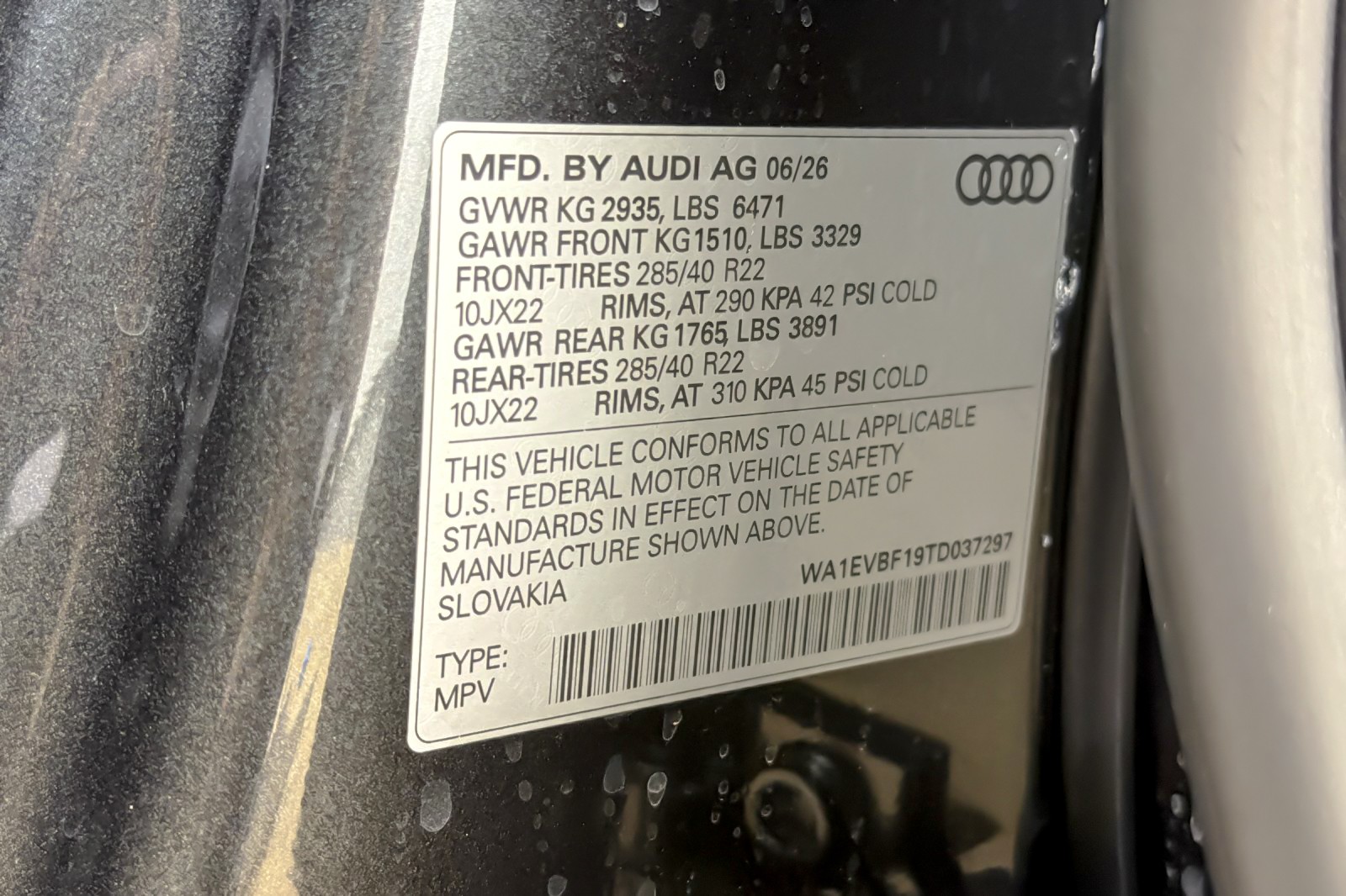 New 2026 Daytona Gray Pearl Effect Audi Premium Plus quattro *Ltd Avail* image 28