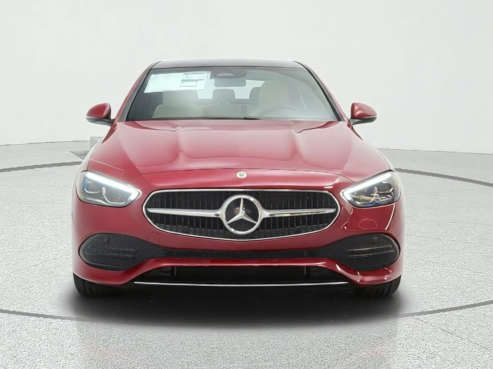 New 2026 MANUFAKTUR Patagonia Red Metallic Mercedes-Benz C 300 Sedan image 2