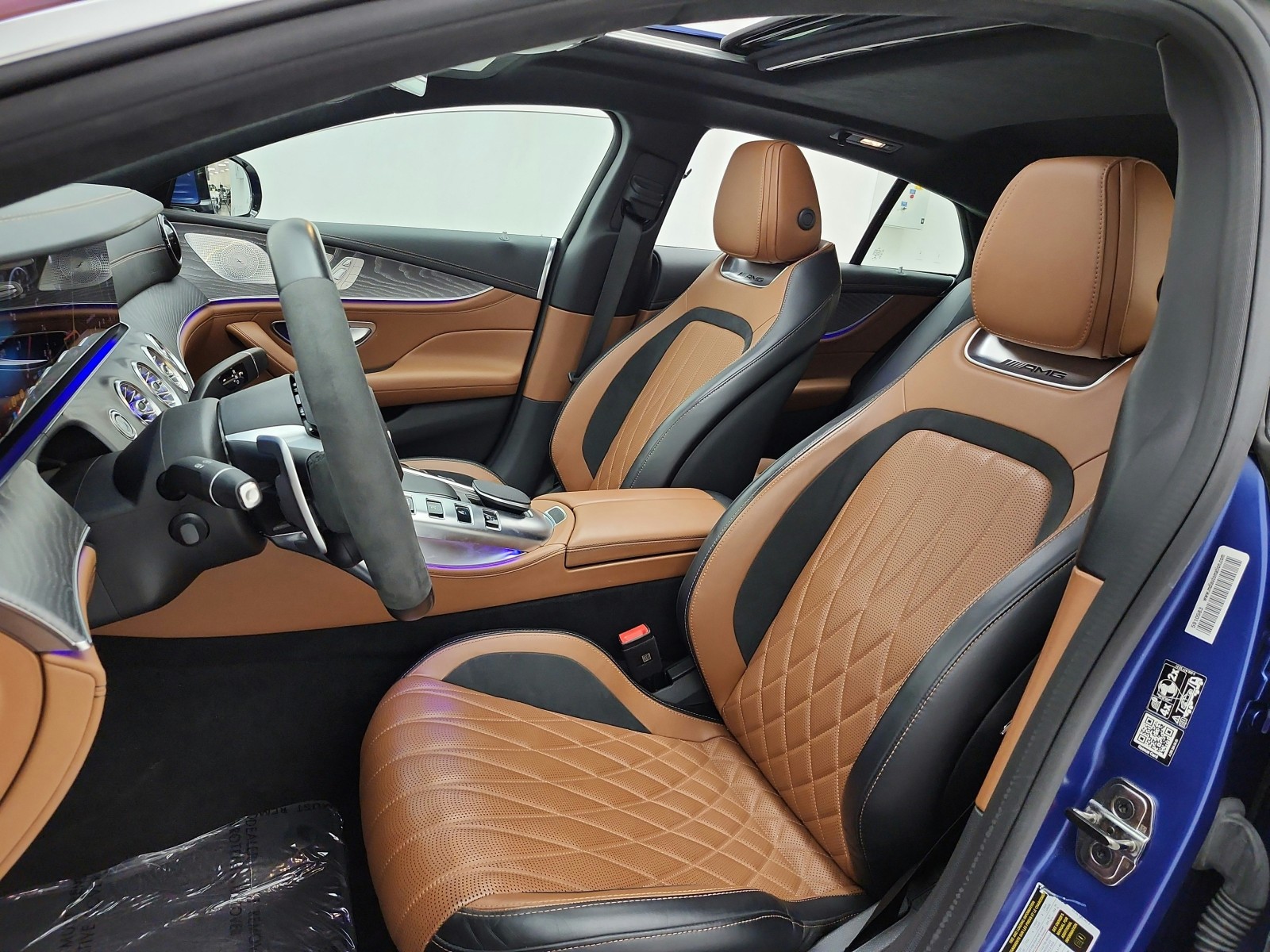 Certified Used 2023 MANUFAKTUR Starling Blue Magno Mercedes-Benz AMG® GT 53 4-Door Coupe image 10